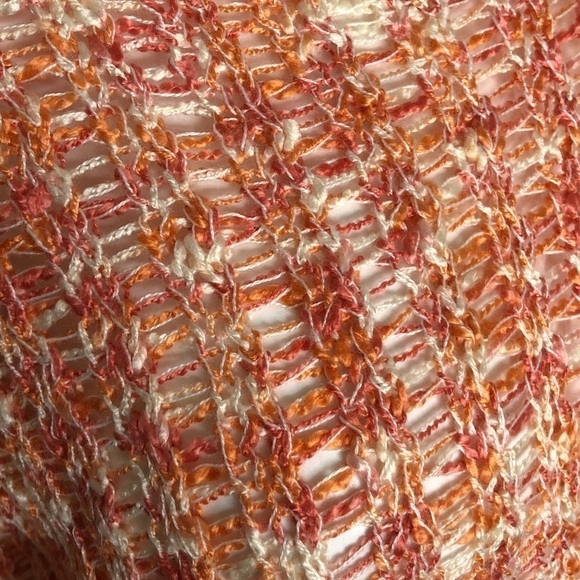 Freshman v-neck pointelle knit sweater, NWT, small - Picture 8 of 9